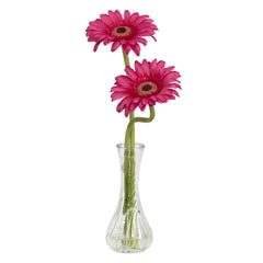 Gerber Daisy w/Bud Vase (Set of 3)