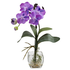 Mixed Orchid w/Cube Arrangements (Set of 3)