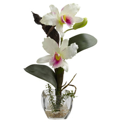 Mixed Orchid w/Cube Arrangements (Set of 3)