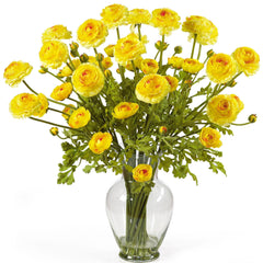 Ranunculus Liquid Illusion Silk Flower Arrangement