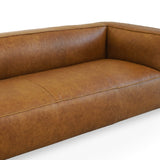 Colton Tan Leather Sofa