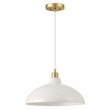 Astral Single Light White Pendant Lamp