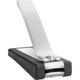 ZWILLING Nail Clipper (with nail catch box, strong leverage for fingers and toes, slightly curved blade), Premium, Black, 3 inch