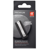 ZWILLING Nail Clipper (with nail catch box, strong leverage for fingers and toes, slightly curved blade), Premium, Black, 3 inch