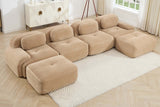 MIA 152'' 4-Seater Sofa with 2 Ottomans