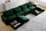 PERTH 157" 4-Seater Sofa with 2 Ottomans 12