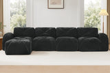 MYLO 140" 4-Seater Sofa with 1 Ottoman