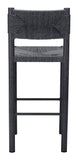 Iska Barstool (Set of 2) Black