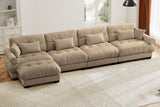 CLOUDIES 173" 4 Seater Sofa with 1 Ottoman