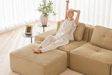 CORDELIA 116" 5-Seater Sectional with 2 Ottomans