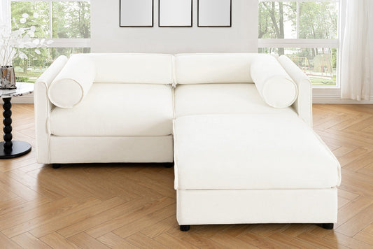 HARMONY 75" Loveseat 1 Ottoman