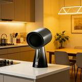 Ciarra HOOD TO GO Pro Portable Mini Desktop Range Hood – Kitchen Air Purifier for RV & Small Kitchens CGHTG02MB-OW