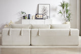 NOUVA 108" Chenille Right Chaise Sectional
