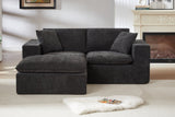 ZORVA 78" Loveseat with 1 Ottoman