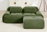 MIA 82'' Loveseat with 1 Ottoman