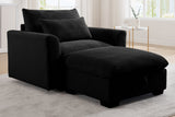 PERTH 51" Single Sofa with 1 Ottoman