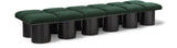 Pavilion - 12 Piece Modular Bench With Black Base