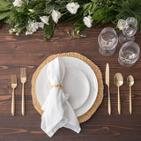 Velo Brushed Gold 5pc Place Setting