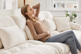 CLOUDIES 173" Sofa 4 Seater with 1 Ottoman