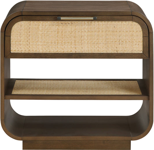 Windsor - Solid Wood Nightstand - Brown