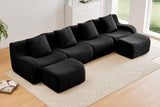 ROMA 148" 4-Seater Sofa with 2 Ottomans