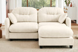 MOLLY 74" Loveseat with 1 Ottoman