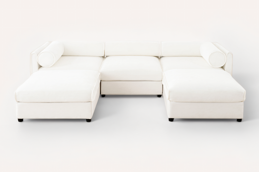PERTH 109" Sofa 3 Seater with 2 Ottoman