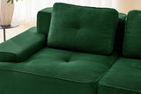 CORDELIA 153" 4-Seater Sofa with 2 Ottomans