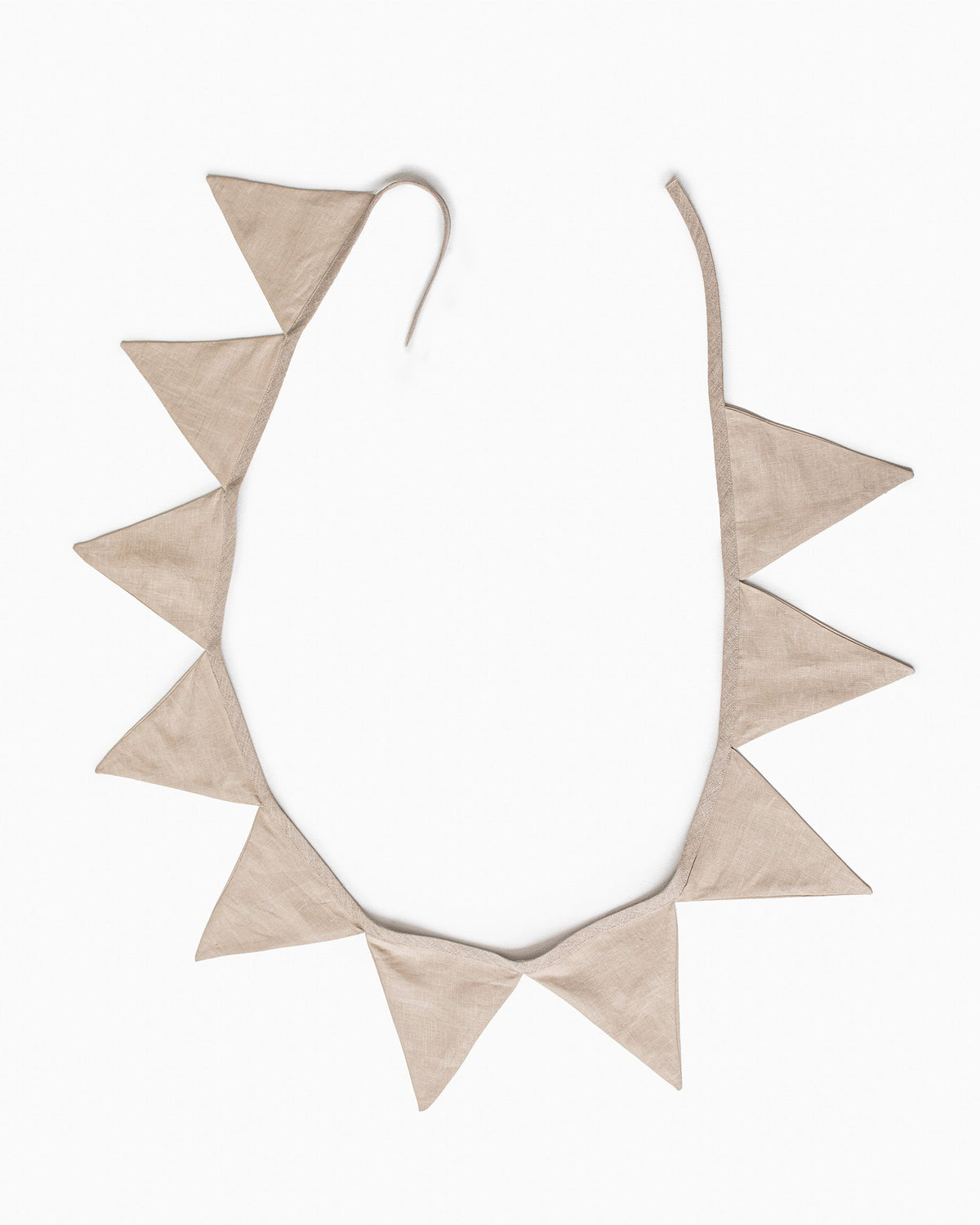 Linen bunting in Natural