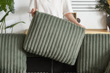 ZYLO 84" Loveseat with 2 Ottomans