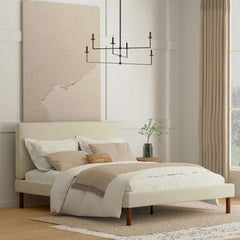 Bailey Upholstered Bed Base with matching Headboard