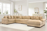 DESEO 233" Sectional Sofa with Ottoman