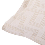 Indoor/Outdoor Puff Scroll Chair Syros Natural