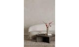 Folke Round Coffee Table Dark Brown