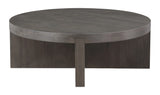 Folke Round Coffee Table Dark Brown