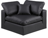 Comfy - Faux Leather Corner Chair