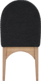 Waldorf - Boucle Dining Side Chair With Natural Legs