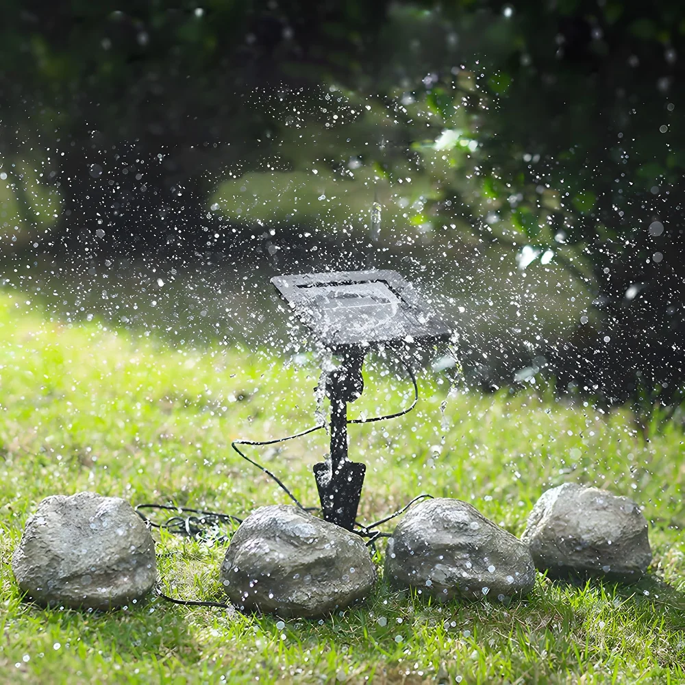 Solar Stone Glow Light