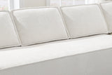 NOUVA 130" Chenille 6-Seater sofa