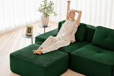 CORDELIA 116" 5-Seater Sectional with 2 Ottomans