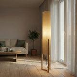 Ethos Floor Lamp Oak and Natural