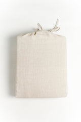 Linen Duvet Cover Set - Natural Chambray