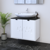 Teardrop 2D 80 Floating Bathroom Vanity