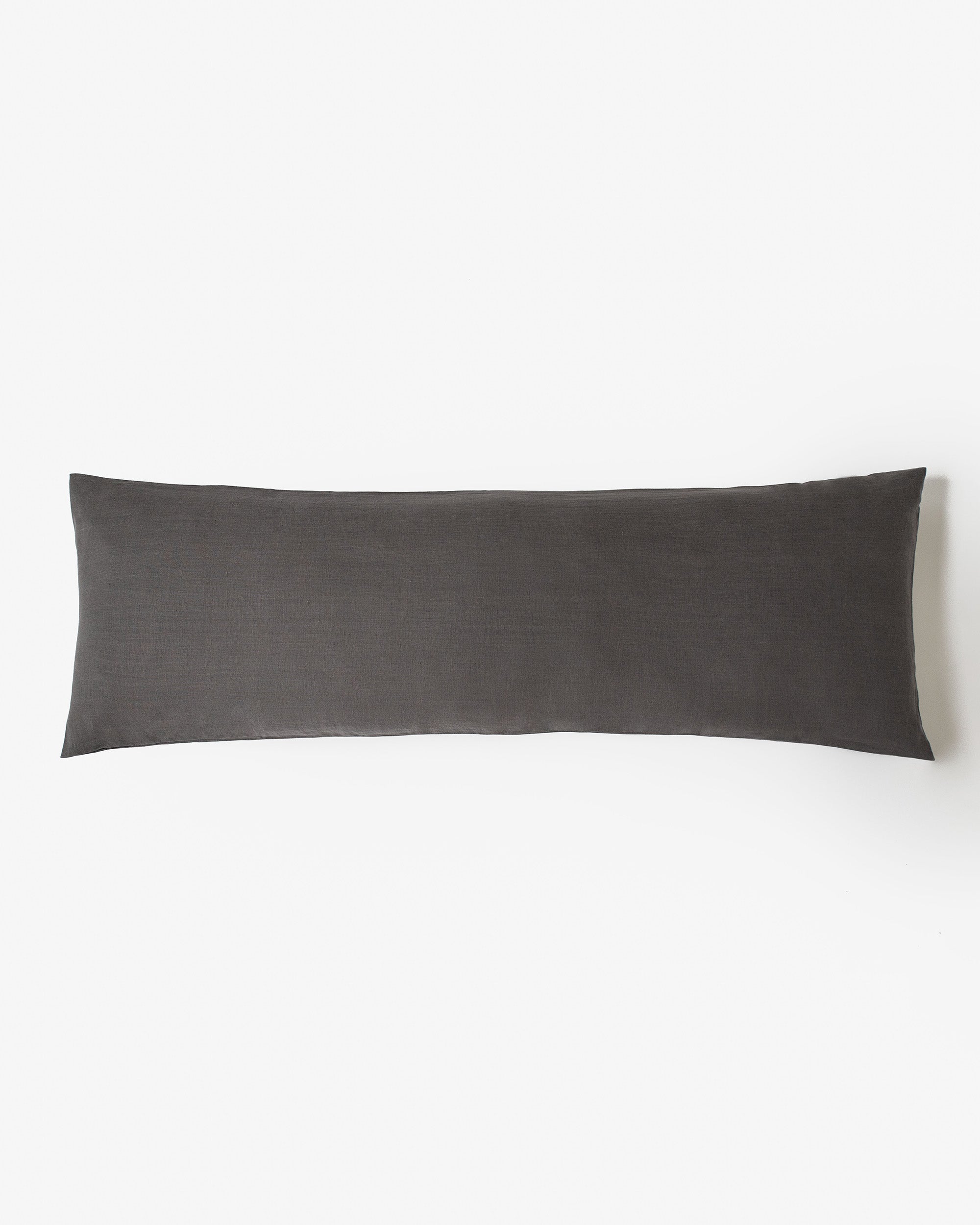 Body pillowcase in Charcoal gray