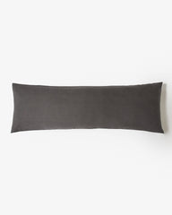 Body pillowcase in Charcoal gray