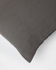 Body pillowcase in Charcoal gray