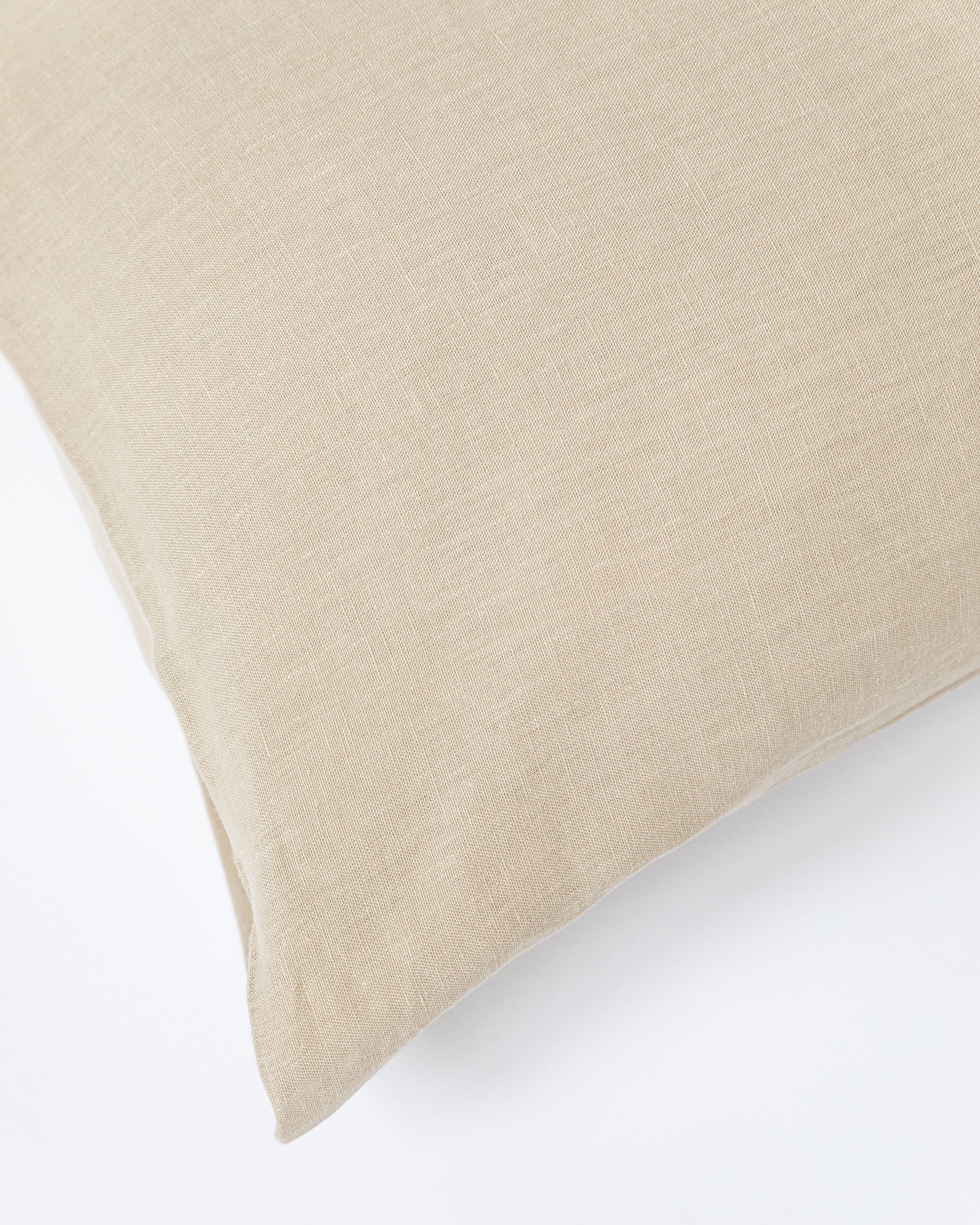 Body pillowcase in Natural linen