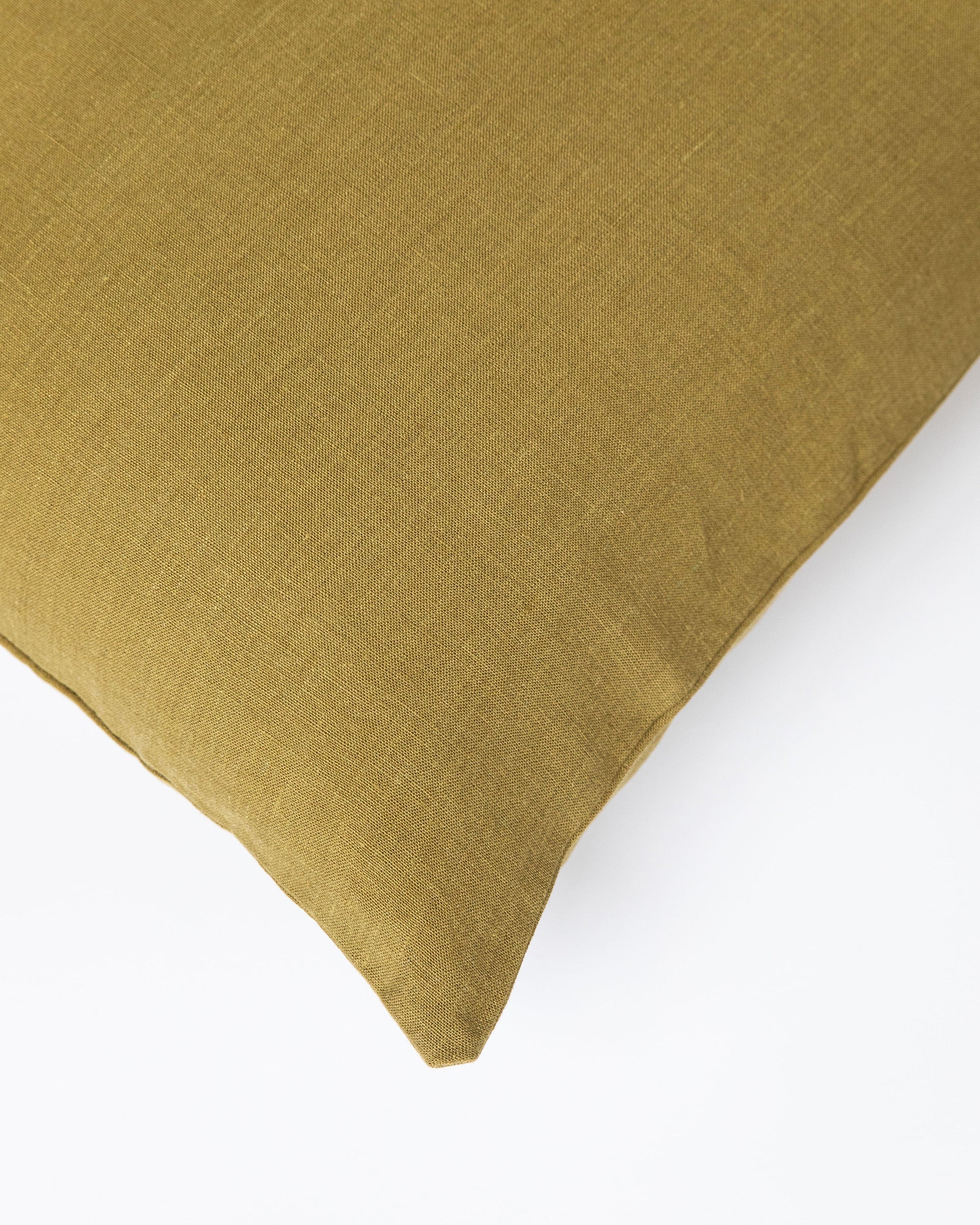 Body pillowcase in Olive green