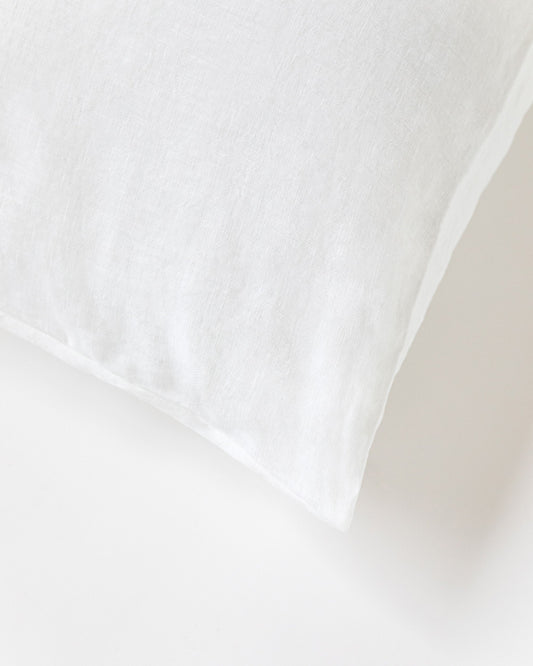 Body pillowcase in White