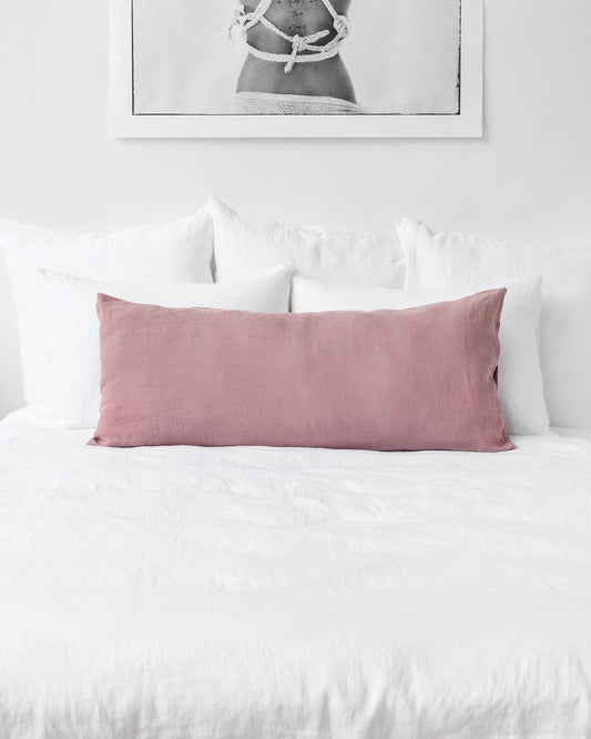 Body pillowcase in Woodrose